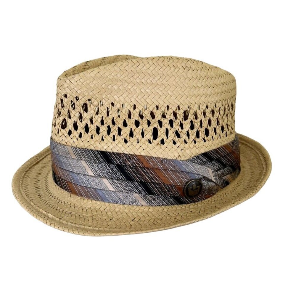 Goorin Bros. Straw TRILBY Hat Natural Color Size Small